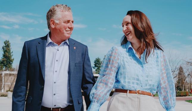 Steve Gemperle with wife, Alison (Ali) Morr Gemperle