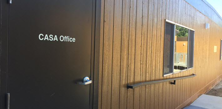 photo of the CASA office